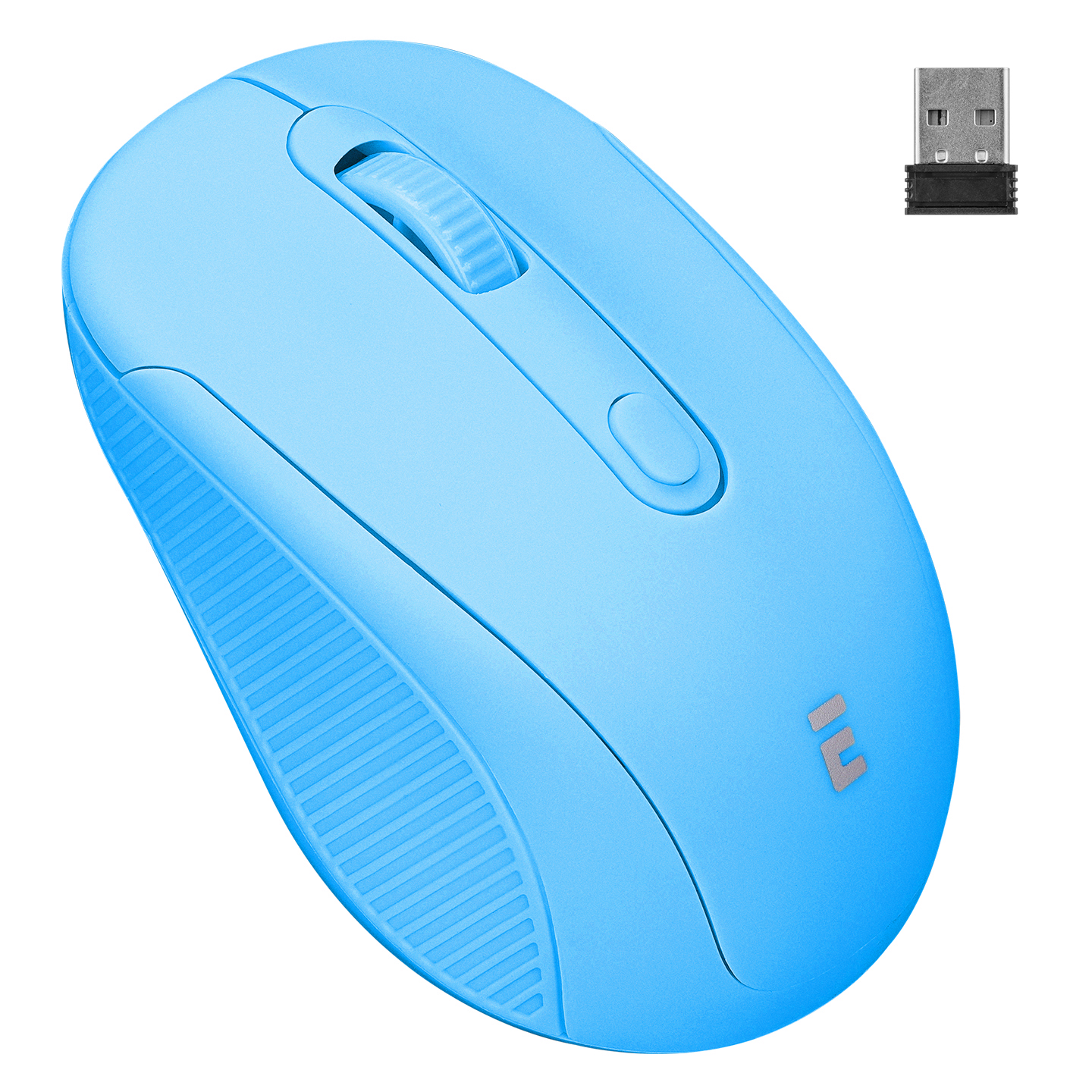 Everest SM-300 Usb Blue 4D Optical Alkaline Battery Wireless Mouse