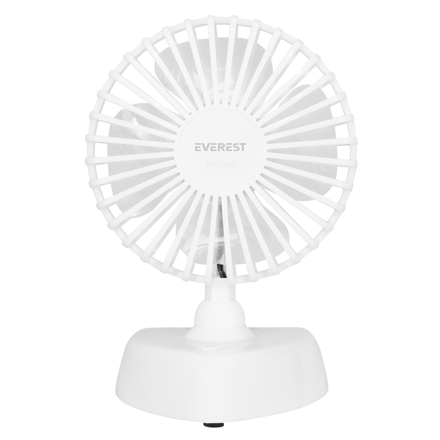 Everest EFN-504 2 Kademli 3500 RPM Taşınabilir Masaüstü Beyaz Usb Fan